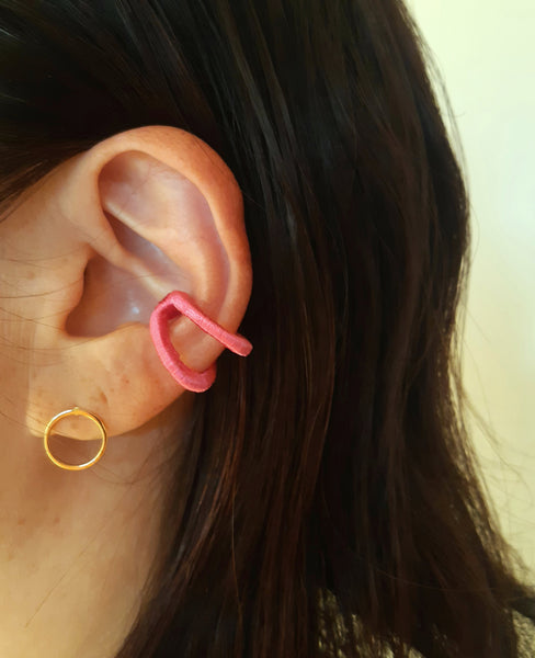 【New】Double Circle Ear cuffs mini