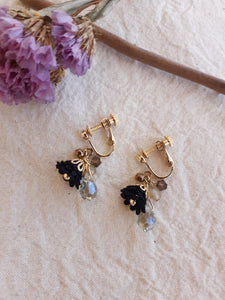 Tsubomi earrings/necklace